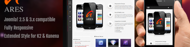 JSN阿瑞斯-創意逐浪組合模板