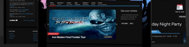 仙女座——娛樂Joomla模板