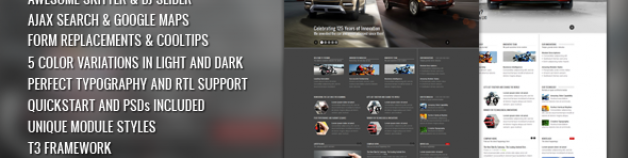 Technik——現代企業模板為Joomla !