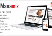 Manamix -響應的多用途模板
