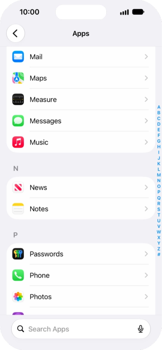 iOS 27:App 清單找到 Mail
